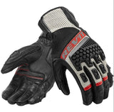 "Desert" Genuine Leather Ventilated Motorbike Gloves