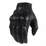 "Retro" Motorbike Gloves Genuine Leather